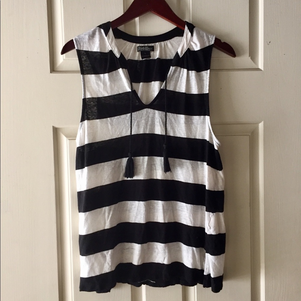 Lucky Brand striped sleeveless shirt